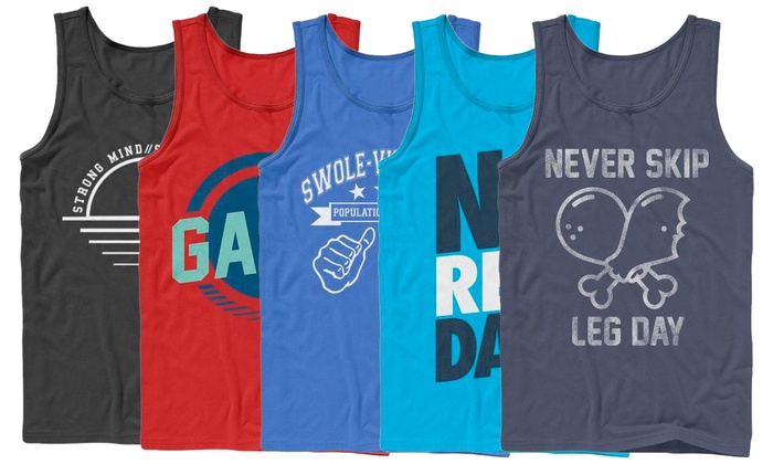 graphic workout tanks