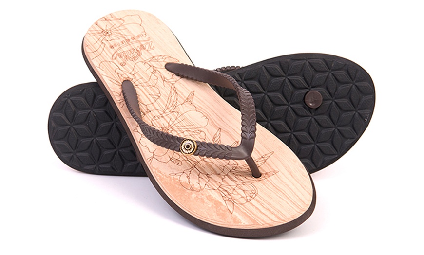 Image 10: Zohula Flip Flops