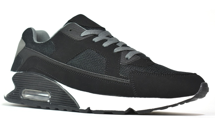 Image 4: Men's Fitness Air Bubble Trainers