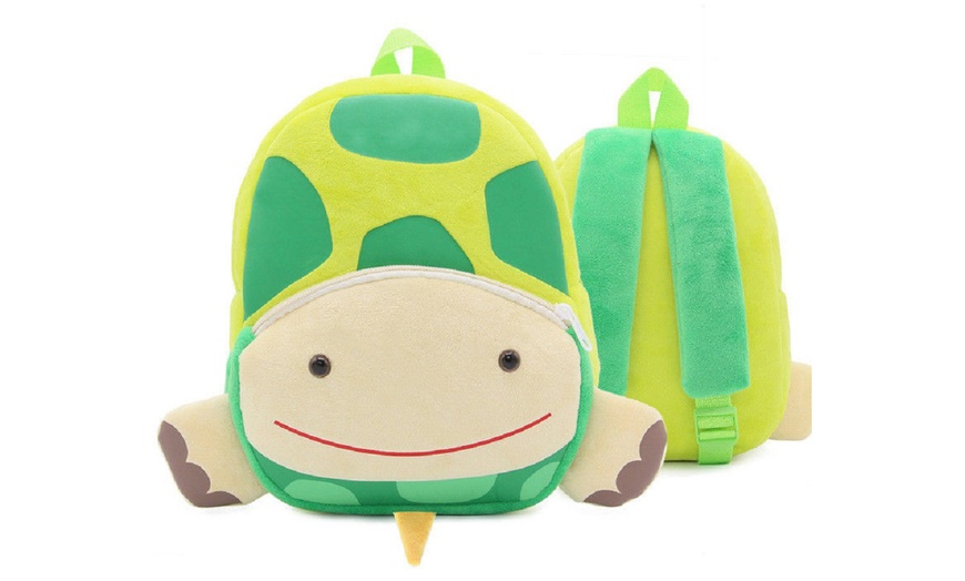 Image 25: Kids' Cartoon Animal Backpack