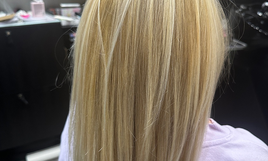 Image 4: Single Process Colour, Highlight, Balayage, with Haircut & Blow-Dry