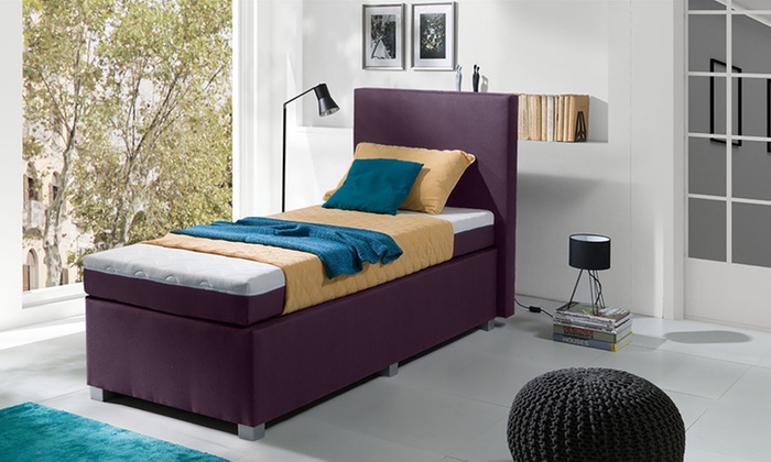 Polsterbett mit Matratze | Groupon Goods