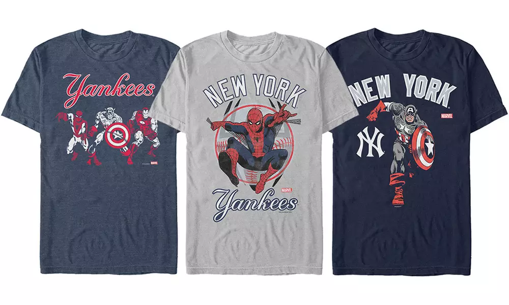 MLB Marvel Men's Yankees Tees - Primary Image