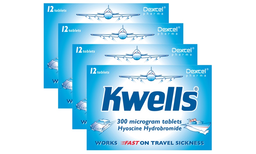 Image 4: Up to 12 Kwells 300 mcg Tablets for Nausea and Travel Sickness