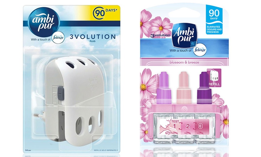 Image 3: Ambi Pur 3Volution Air Freshener Plug-In Device with Optional Refills
