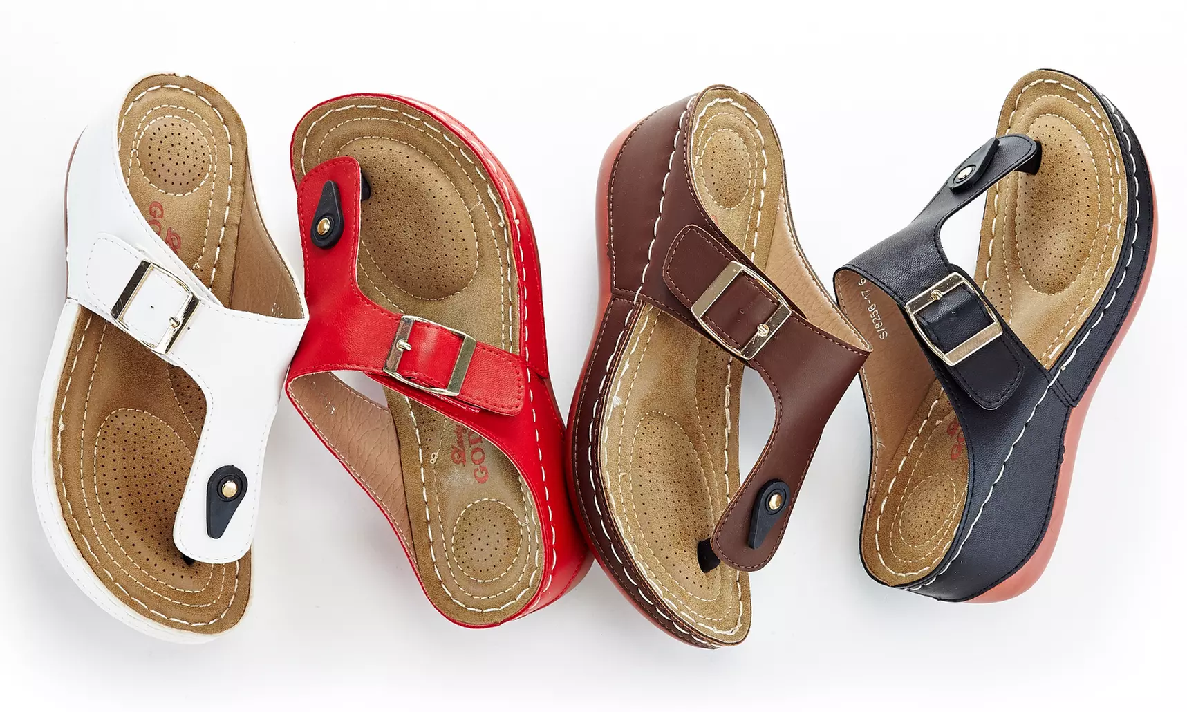 Lady Godiva Women's Thong Sandals - Primary Image