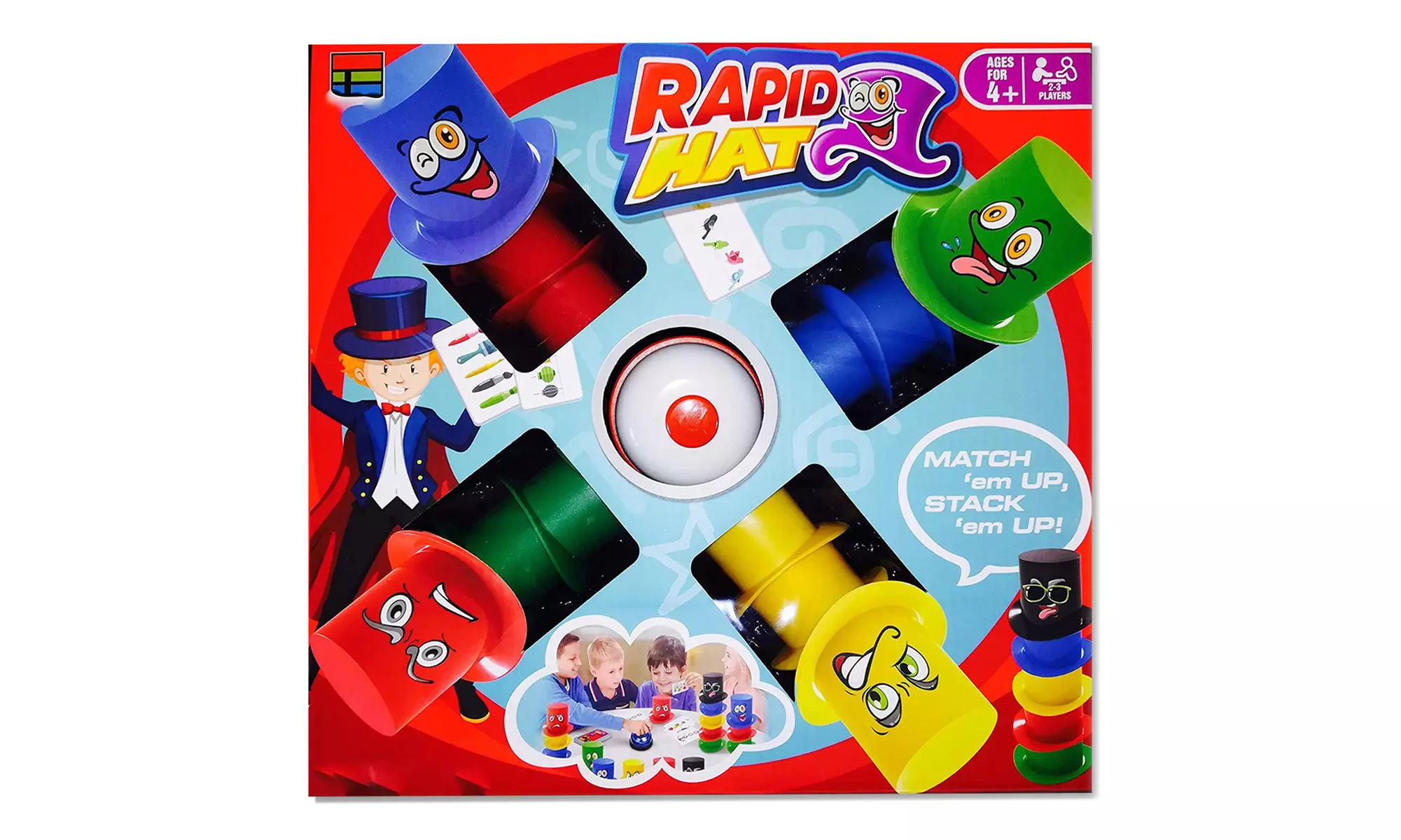 1 o 2 Rapid Hat Board Game - Primary Image