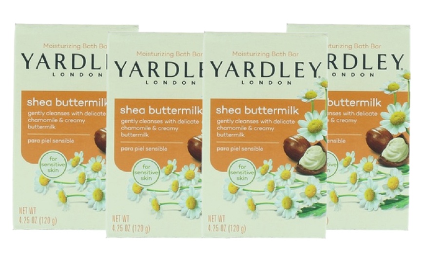 Image 7: Four-Pack of Yardley Soap