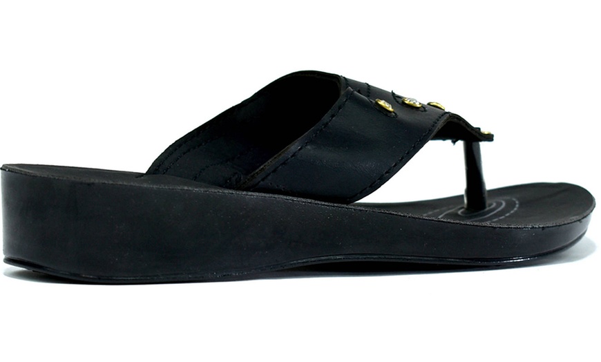 Image 5: Women's Summer Toe Post Sandals