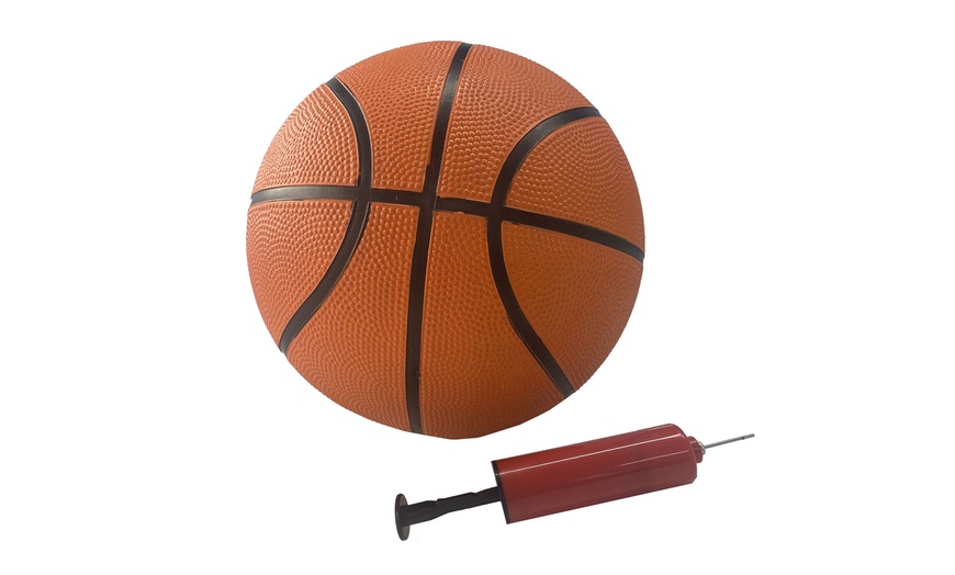 Image 5: Bumber Basketball mit Pumpe, Basketballkorb oder Netz