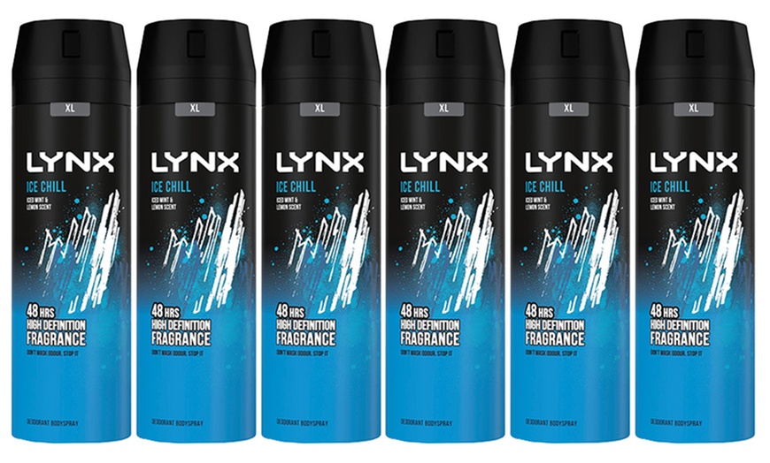 Image 18: Six-Pack of Lynx Men's Body Spray