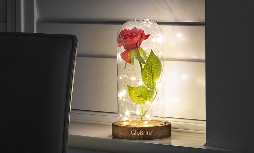 Image 4: Rose Petal LED Lamp