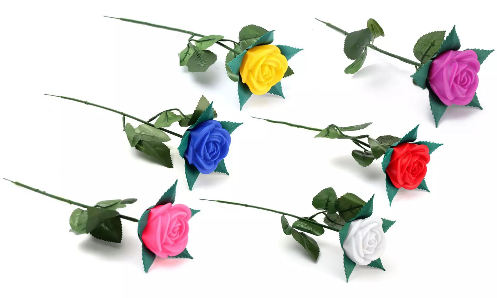 LED Light-Up Garden Roses - Primary Image