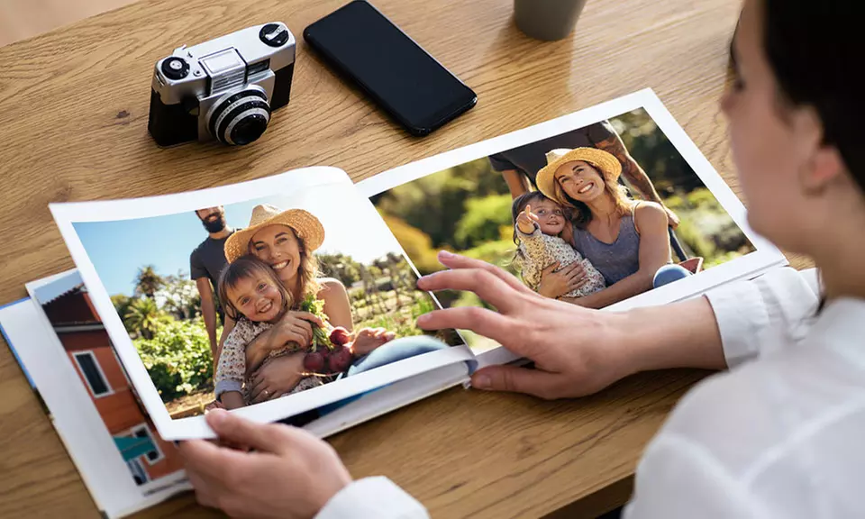 Fotolibros personalizables en formato A4, hasta 248 páginas