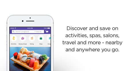 Discover and save with the LivingSocial App