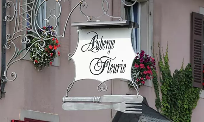 Menu pour 2 personnes à l'Auberge Fleurie
