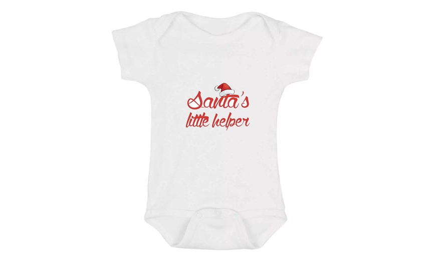 Image 11: Christmas Baby Bodysuit