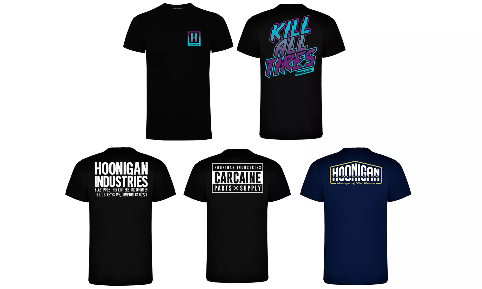 Hoonigan Double-Sided Print T-Shirt - Primary Image