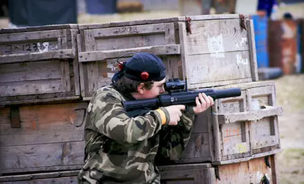 Laser-Tag Outing for One or Four at Kersey Valley Laser Tag (Up to 56% Off) - Primary Image