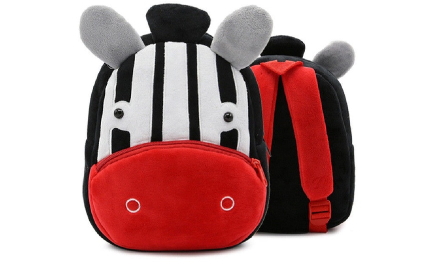 Image 27: Kids' Cartoon Animal Backpack