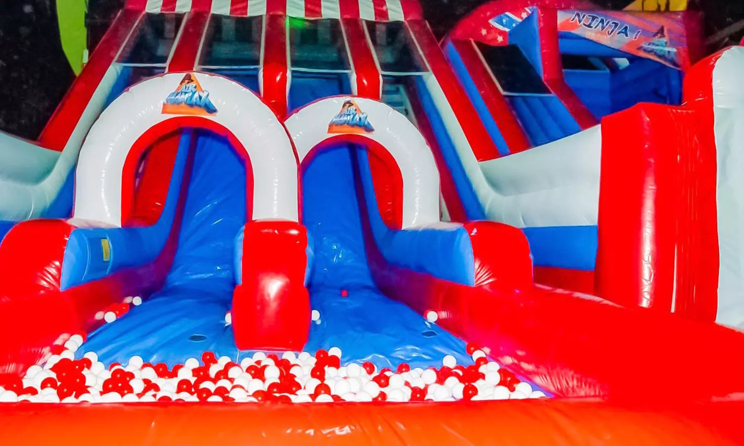 One-, or Two-Hour Inflatable Park Pass at Jump Maniax