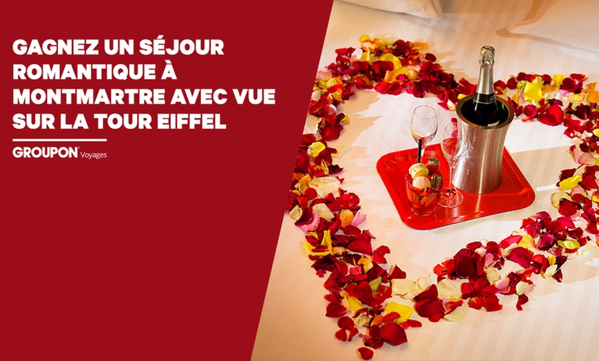 Image 1: Gagnez un séjour en appartement 4* à Paris avec accueil romantique