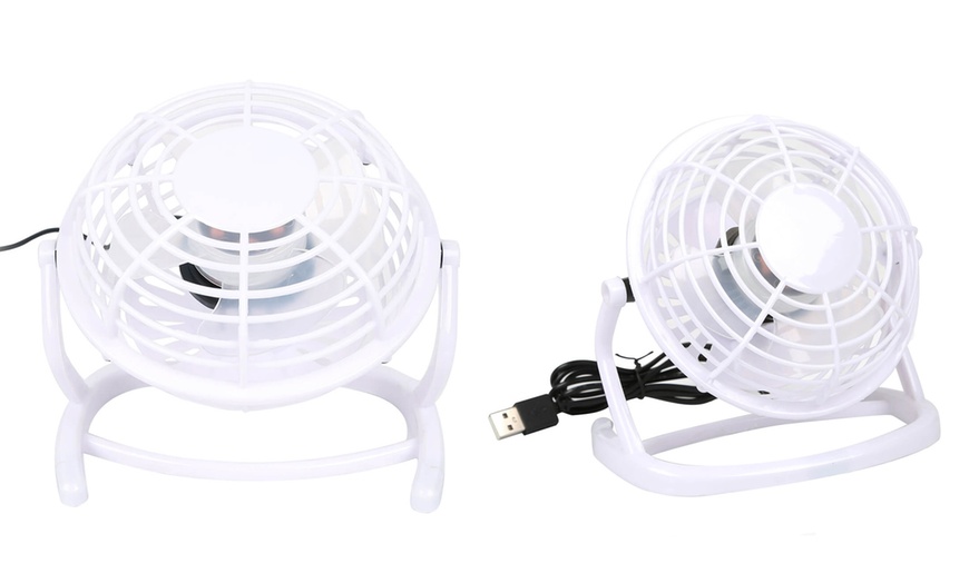 Image 5: GPCT Silent USB-Powered Desk Fan