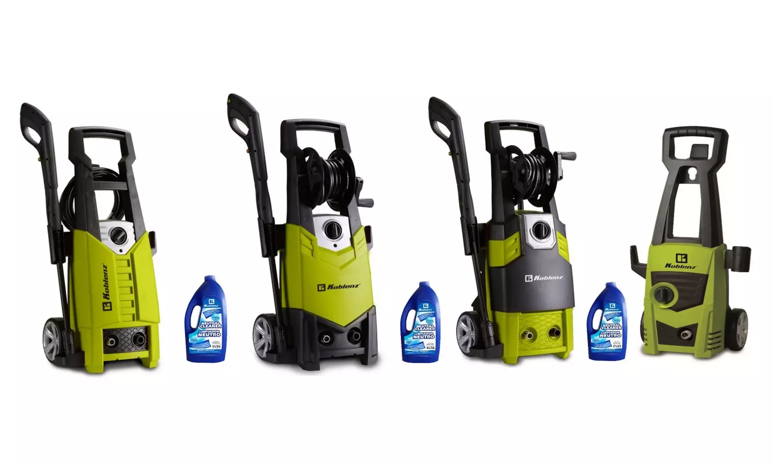 Koblenz Electric Pressure Washers with 32oz Cleaner Included - Primary Image