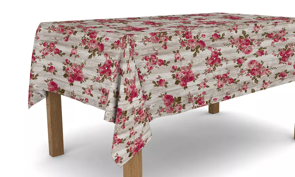 Nappe en toile cirée PVC résistante aux taches