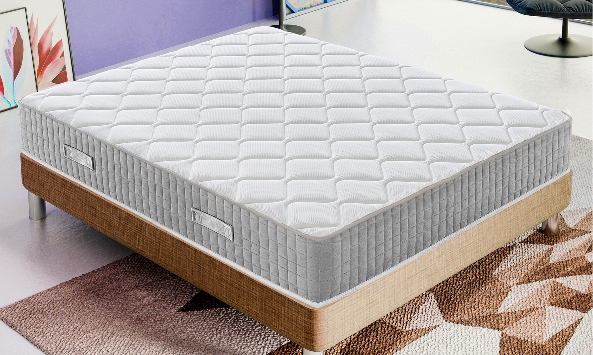 Matelas à mémoire de forme SuperFresh 30 cm 11 zones