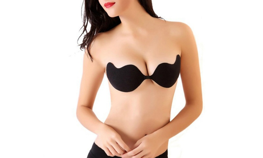 Image 3: Seamless Silicon Bra
