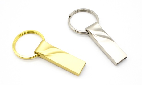 Portachiavi con memoria USB, disponibile in 2 modelli e 2 colori