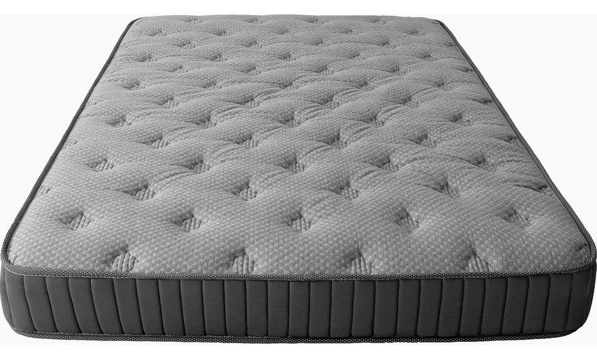 Image 9: 18cm Memory Foam Sprung Mattress