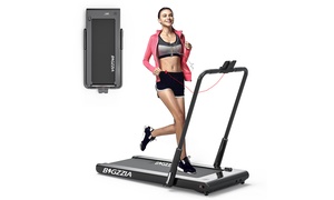  2-in-1 Digital Folding Treadmill with Bluetooth and Speaker 