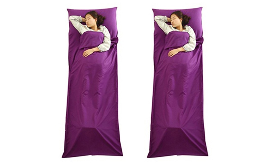 Image 19: Foldable Cotton Sleeping Bag