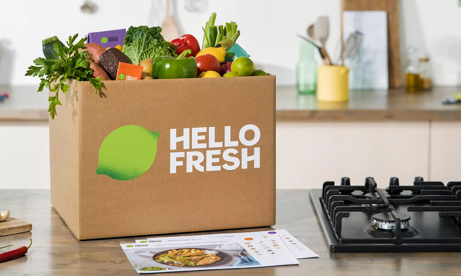 HelloFresh Kochbox für 1 Woche für Zuhause für bis zu 4 Personen mit bis zu 5 Mahlzeiten (bis zu 59% sparen) - Primary Image