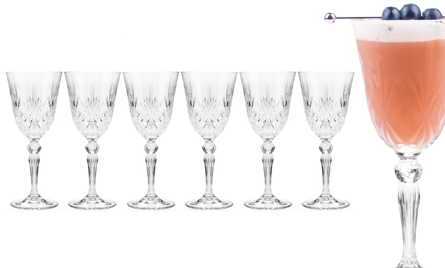 Image 13: RCR Melodia Crystal Glassware Set