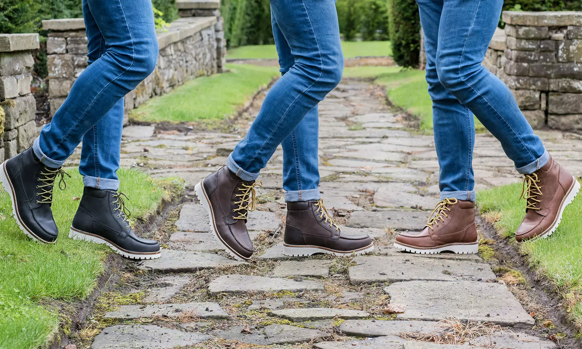 Redfoot Men's Apron Boots With Free Delivery - Primary Image