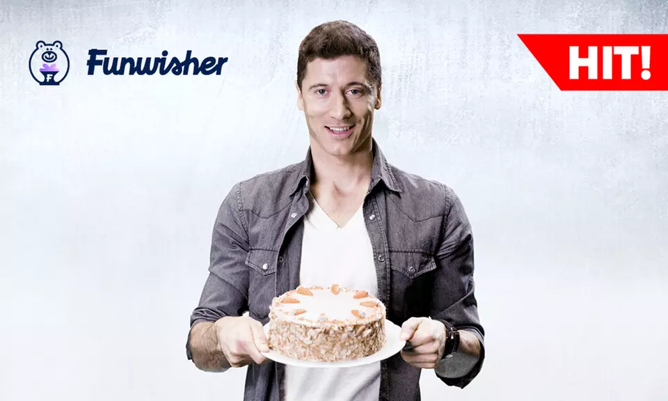 Personalizowane wideo z życzeniami od Roberta Lewandowskiego od 79 zł z Funwisher - Primary Image