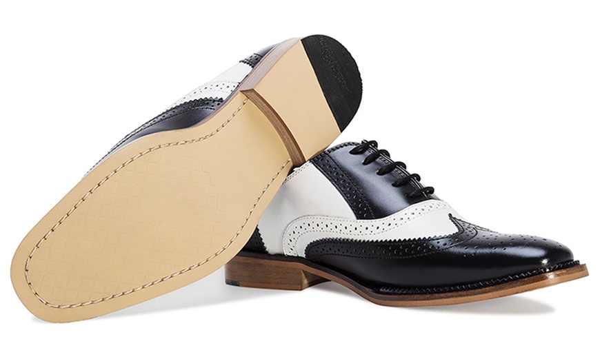 Image 5: Two Tone Leather Oxford Brogues