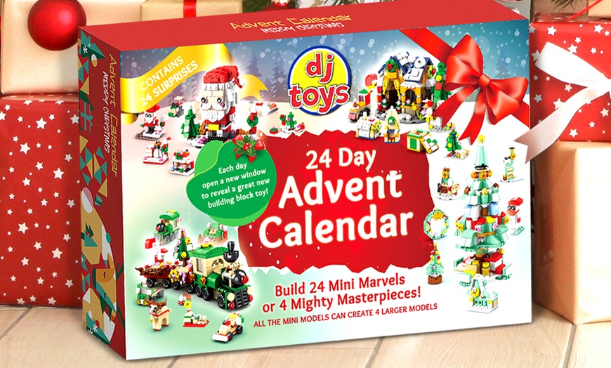 Image 6: Kids Building Blocks Advent Calendar - 24 Days of Creative Toys