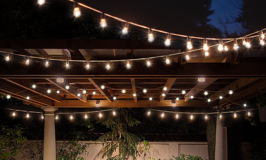 Image 8: Solar-Powered String Light Bulbs
