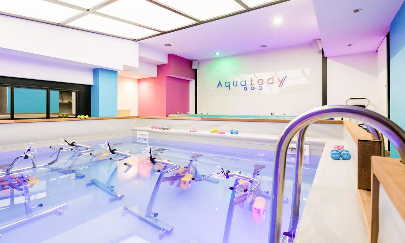 Aquatraining, aquaboxing, aquaCAF, soins minceur au choix à AQUA LADY