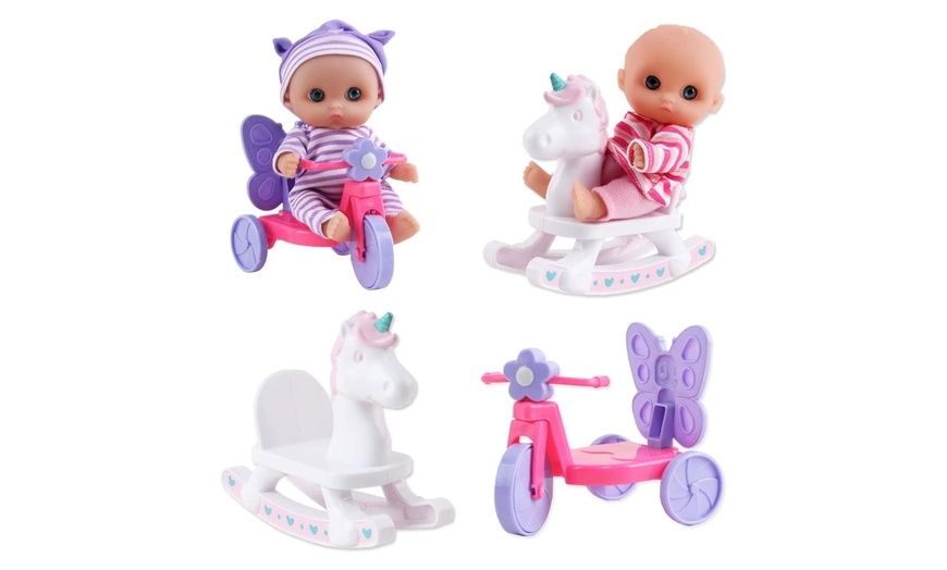 Image 6: Miniature Baby Doll Playset