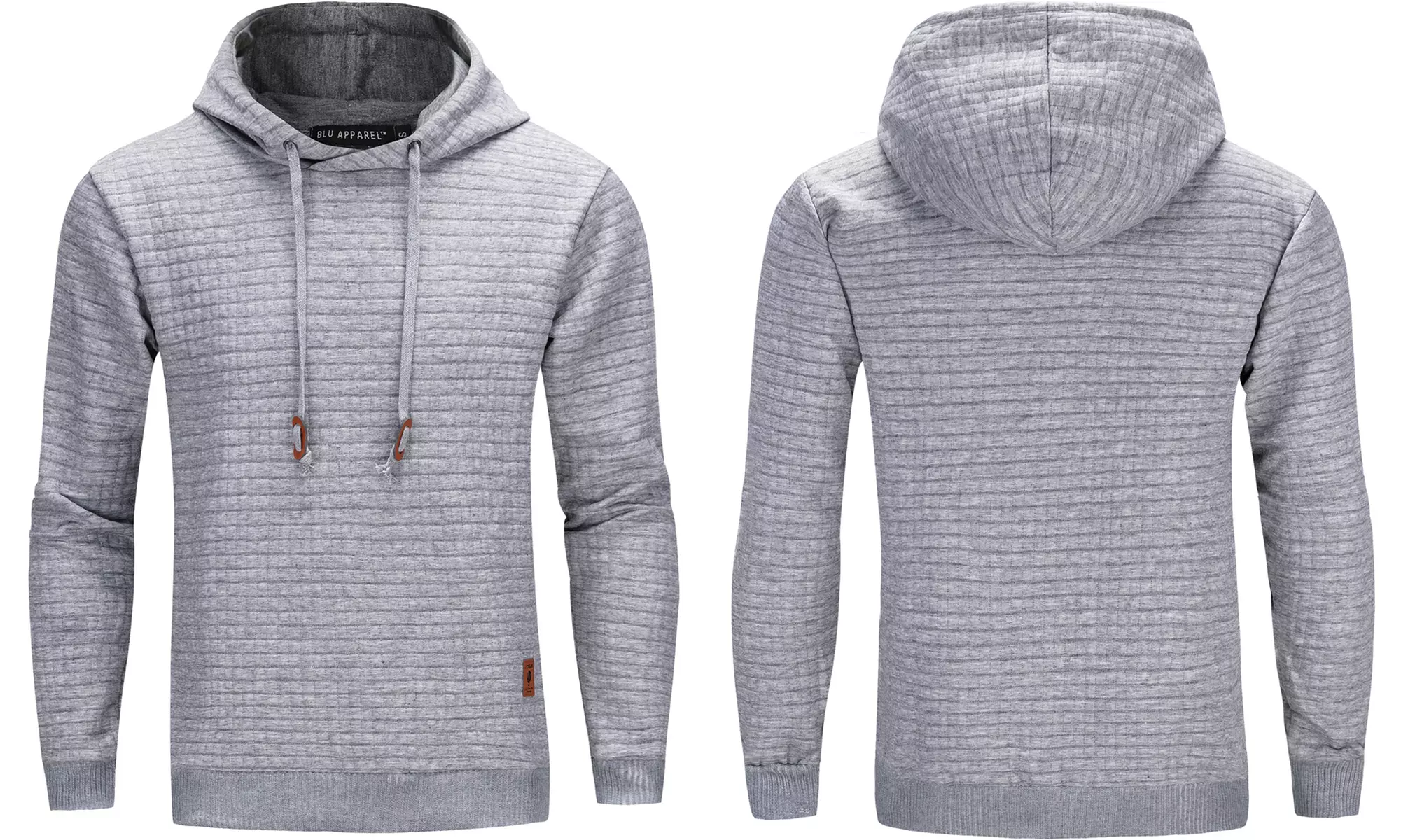 Blu Apparel Nathan Textured Hoodie