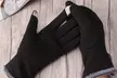 1 ou 2 paires de gants tactiles avec noeud et doublure polaire Victoria - Second Medium