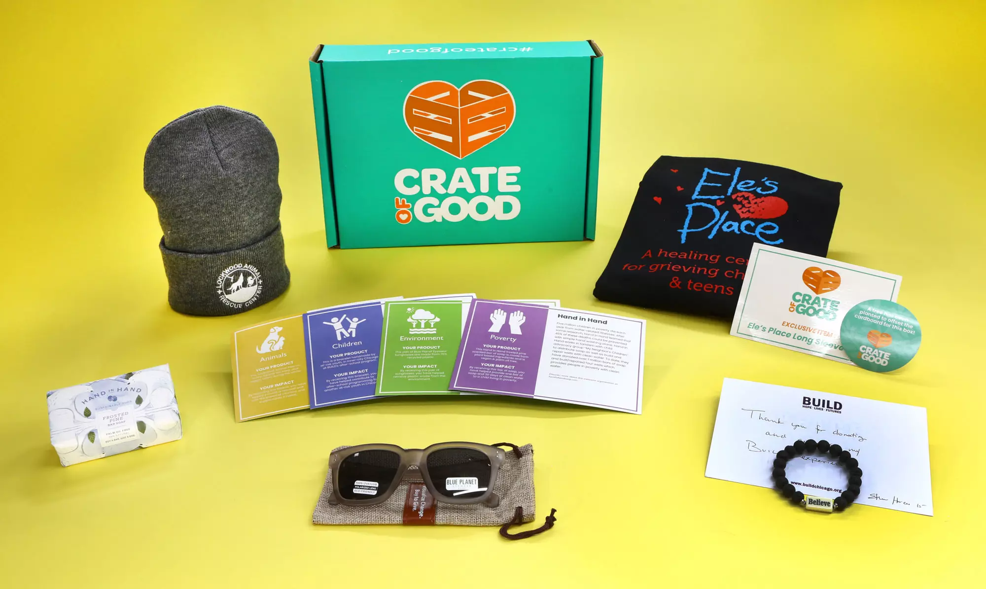 One or Four Quarterly Subscription Boxes  from Crate of Good (Up to 57% Off) - Second Medium
