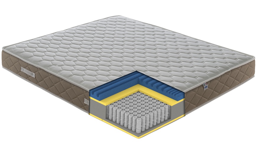 Image 6: Matelas hybride avec gel 13 zones