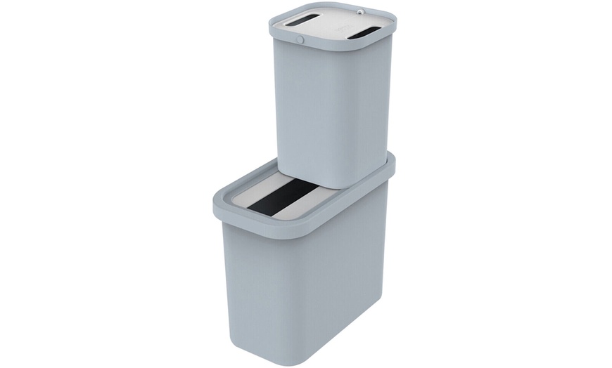 Image 8: Recycling Caddy Stackable Bins