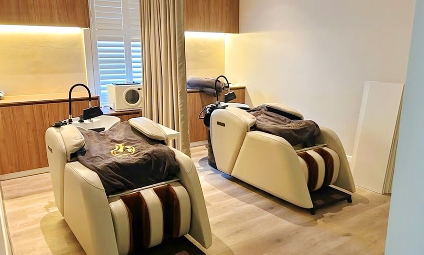 Image 2: Relax: 45 min of Foot reflexology, 60 min- Chinese Acupressure & More